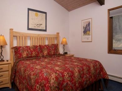 Master bedroom with king bed