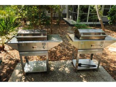 Communal Grill Area