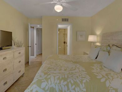 Flat Screen TV in Master Bedroom
