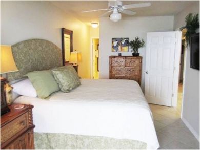 Master bedroom with king bed