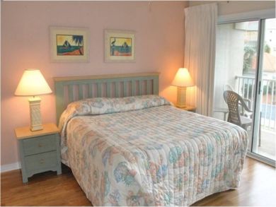 Master bedroom with king bed