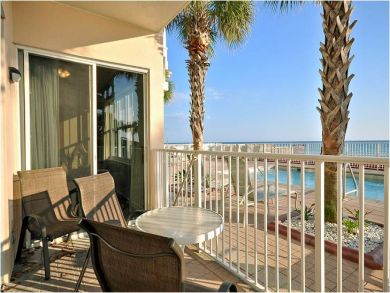 Gulf front furnished balcony