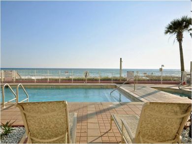 Gulf front pool