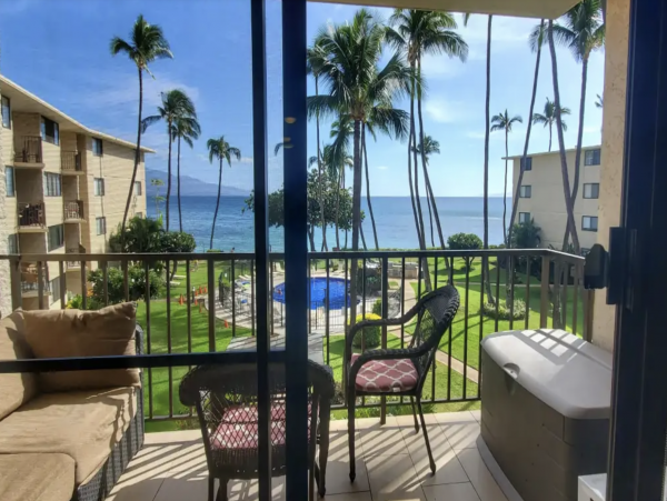 Kihei Vacation Rental Great Price for Five Star Views Oceanfront