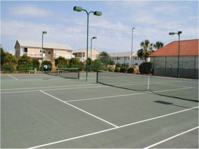 Tennis courts