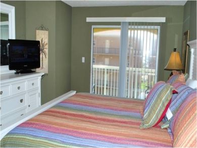 Master bedroom with king bed
