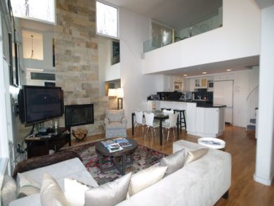 Open plan living space