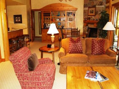 Open plan living space