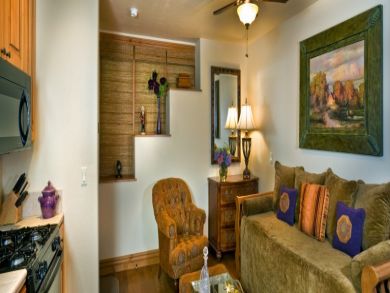 Open living & kitchen area