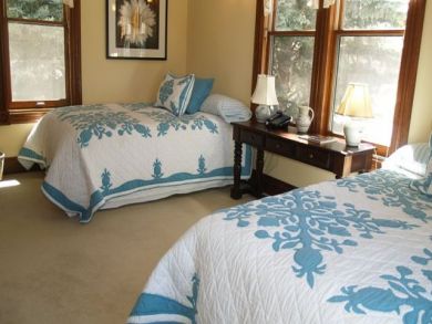 Bedroom 2 with full beds