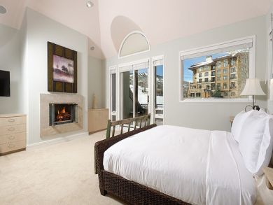 Master bedroom with king bed