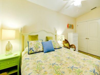 Guest bedroom with king bed