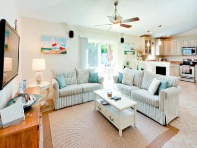 Open plan living space