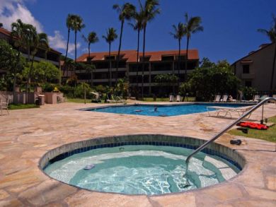 Shared hot tub Shared hot tub