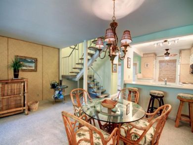Dining table seats four