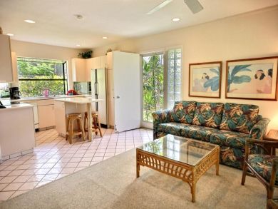 Open kitchen & living area