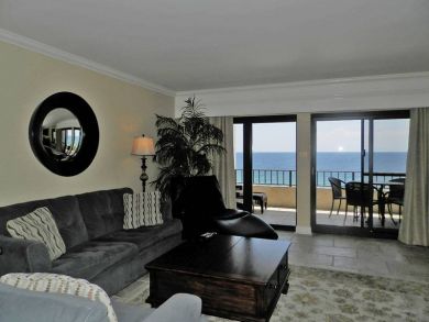 Living area open to balcony