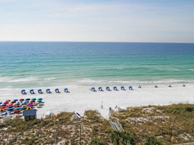 Beach view from balcony