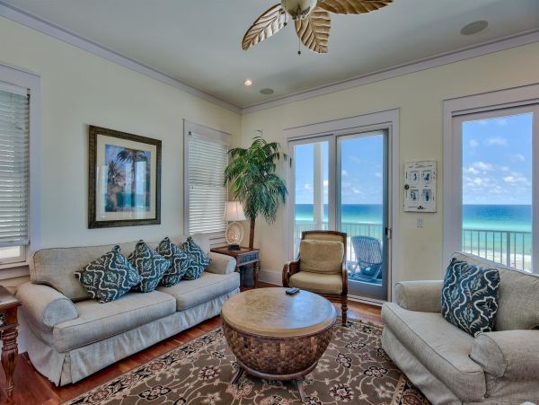 Gulf Front Beach Home in Miramar Beach 6 Bedrooms Gulf Views