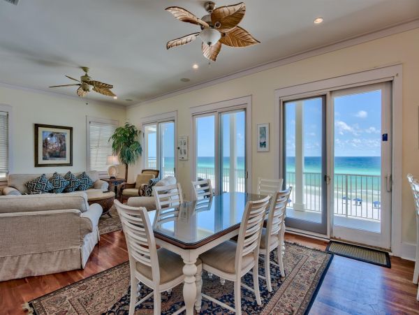 Gulf Front Beach Home in Miramar Beach 6 Bedrooms Gulf Views
