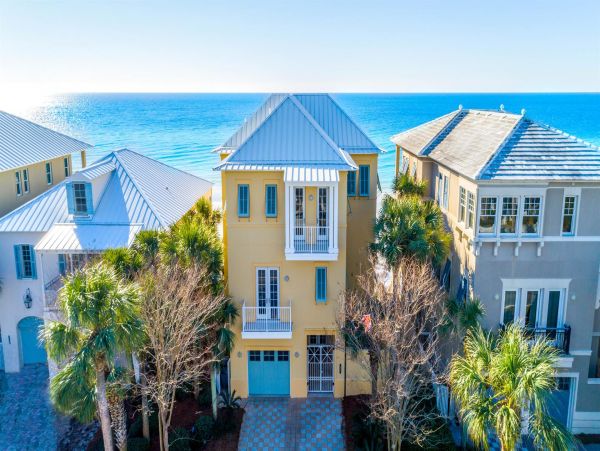 Gulf Front Beach Home in Miramar Beach 6 Bedrooms Gulf Views