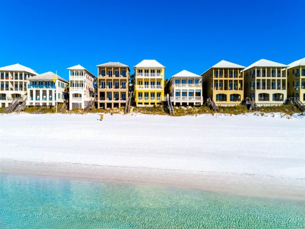Gulf Front Beach Home in Miramar Beach 6 Bedrooms Gulf Views