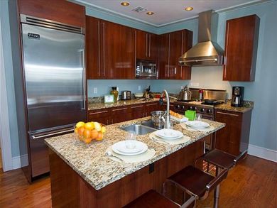 Fully equipped kitchen
