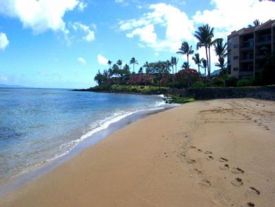 Sandy beach