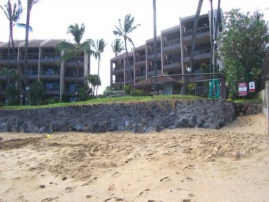 View from beach