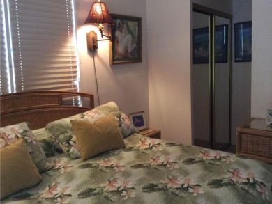 Bedroom with king bed