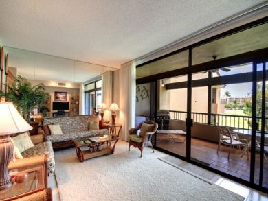Living area open to balcony