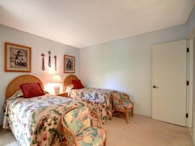 Guest bedroom with twin beds