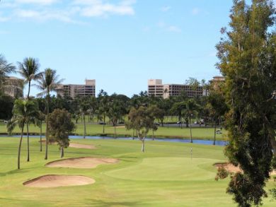 Golf course view rental in Lahaina, Hawaii