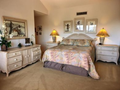 Master bedroom with king bed