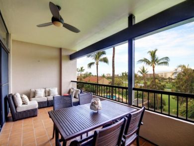 Furnished balcony