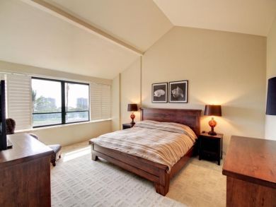 Master bedroom with king bed