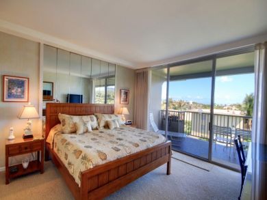 Bedroom with king bed