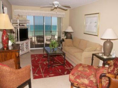 Living room open to balcony