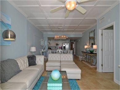 Open plan living space