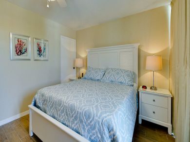 Master bedroom with king bed