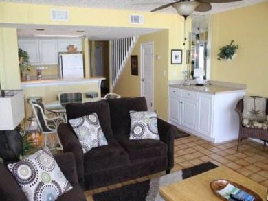 Open plan living space