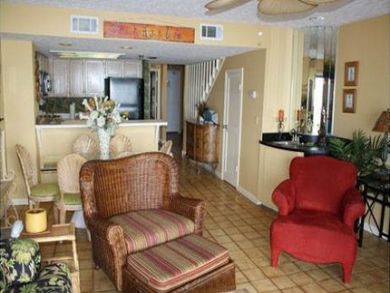 Open plan living space