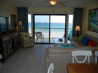 Beach view living room