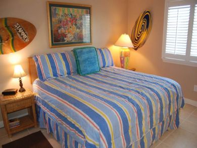 Master bedroom with king bed