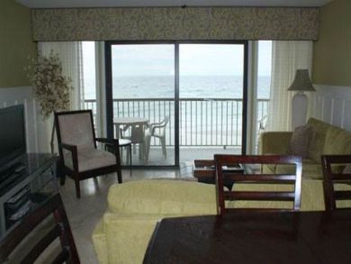 Gulf view living area