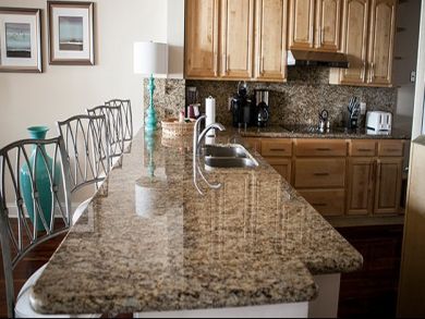 Kitchen with breakfast bar Kitchen with breakfast bar