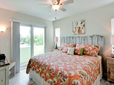King Bed in Master Bedroom