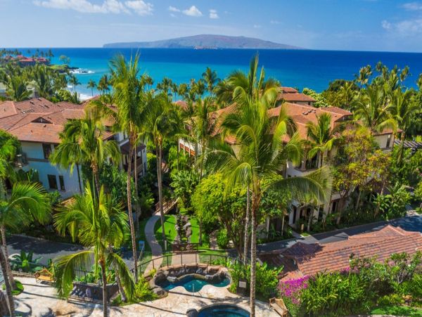 Oceanview Wailea Vacation Villa Three Bedrooms Plus Den
