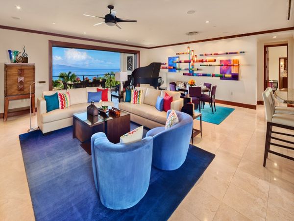 Oceanview Wailea Vacation Villa Three Bedrooms Plus Den