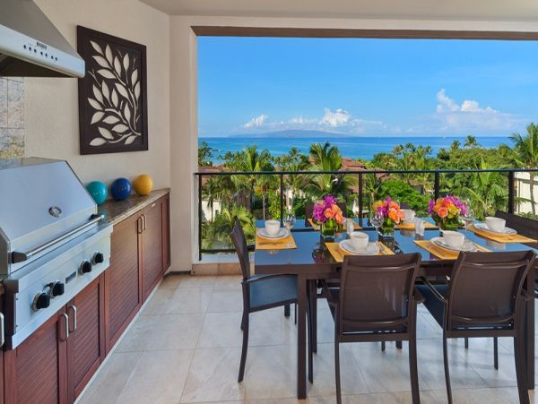 Oceanview Wailea Vacation Villa Three Bedrooms Plus Den